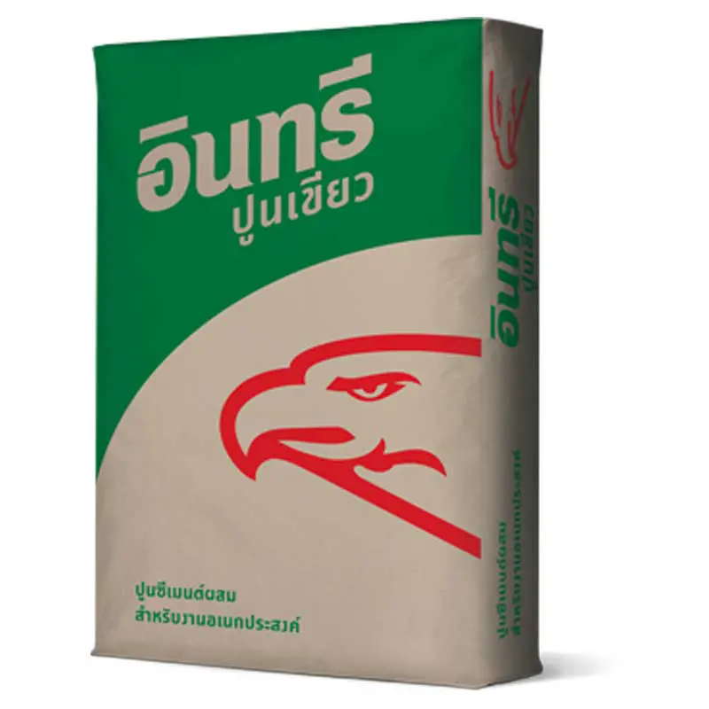 1.อินทรีปูนเขียว ปูนซีเมนต์ นกเขียว<br>งานเอนกประสงค์ ก่อ เท ฉาบ 50 KG - Image 1