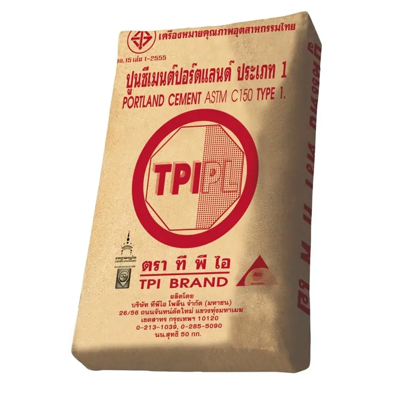 tpi แดง ปูนซีเมนต์ TPIแดง<br>งานโครงสร้าง 50KG - Image 1