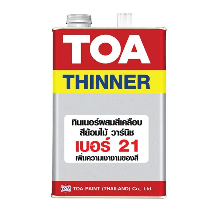 TOA-21 ทินเนอร์ผสมสีเคลือบ <br>TOA เบอร์ 21 - Image 1