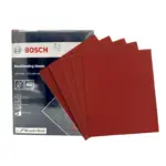 กระดาษทรายขัดแห้ง<br>สีแดง BOSCH 23 x 28 ซม