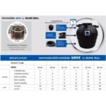 ถังบำบัด น้ำเสีย รุ่น Black bull 800-2000L (Wave) - Image 2