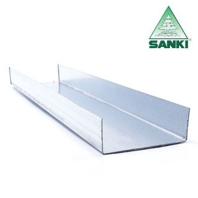 U-ผนัง โครงผนังเบา ยูผนัง ขนาด 7.5 x 300 ซม. หนา0.4มิล (Sanki) - Image 1
