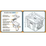 ถังดักไขมัน ใต้ดิน/ใต้ซิงค์ ขนาด 15ลิตร รุ่นWK-15L (Wave) - Image 3