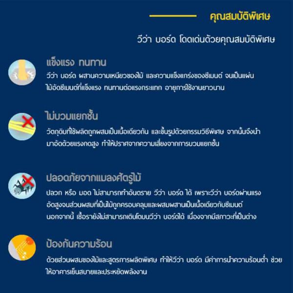 วีว่าบอร์ด 120 x 240 ซม. - Image 2