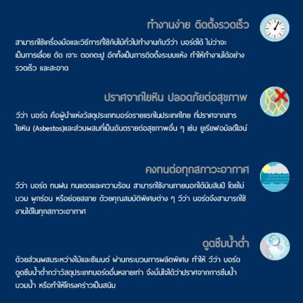 วีว่าบอร์ด 120 x 240 ซม. - Image 3