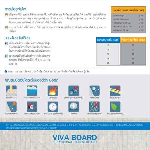 วีว่าบอร์ด 120 x 240 ซม. - Image 4