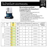 ปั้มน้ำอัตโนมัติ #WT-P150XX (Hitachi) - Image 2